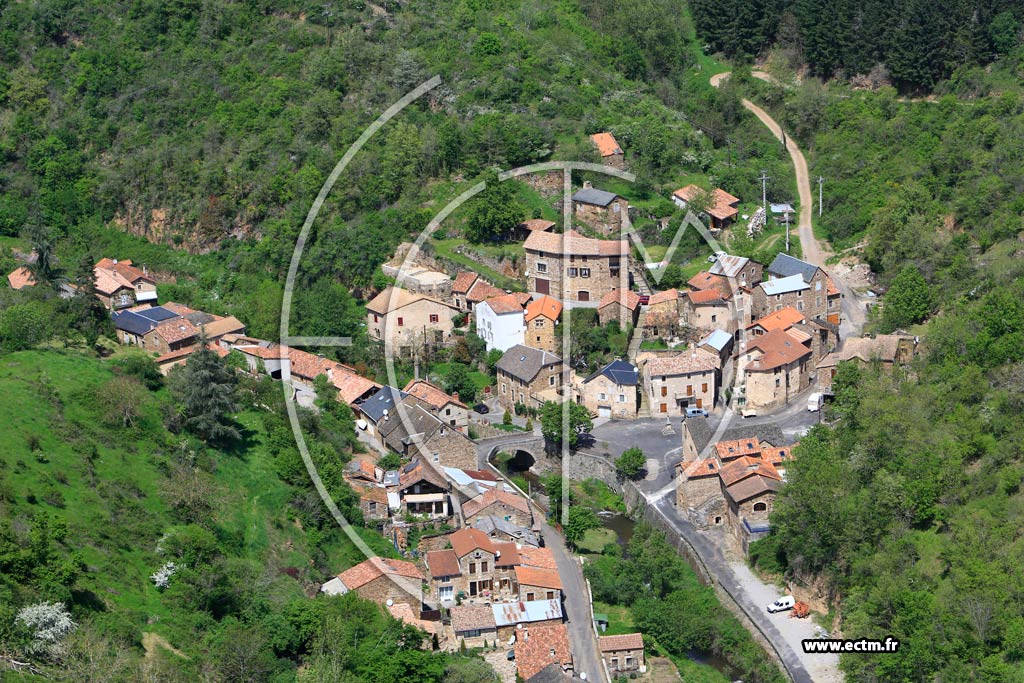 Photo arienne de Viala-du-Tarn (Le Minier)