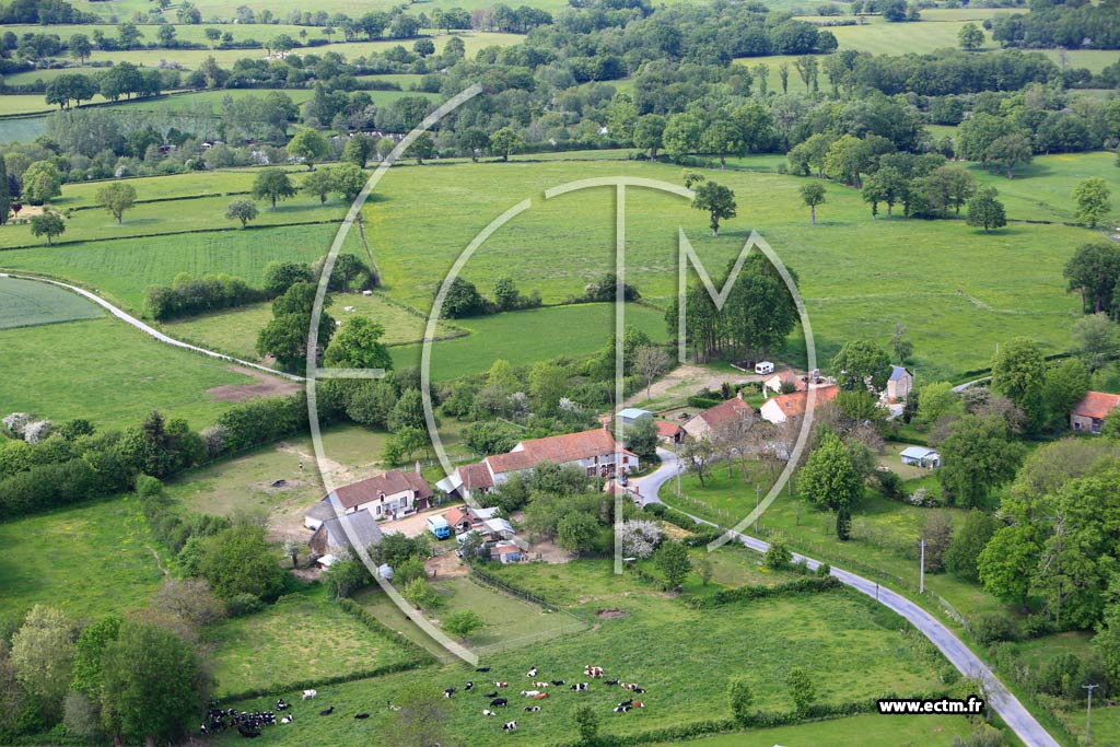 Photo arienne de Chambrat (Bouesse d'en Haut)