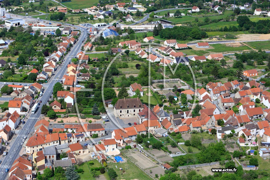 Photo arienne de Desertines (Marmignolles)