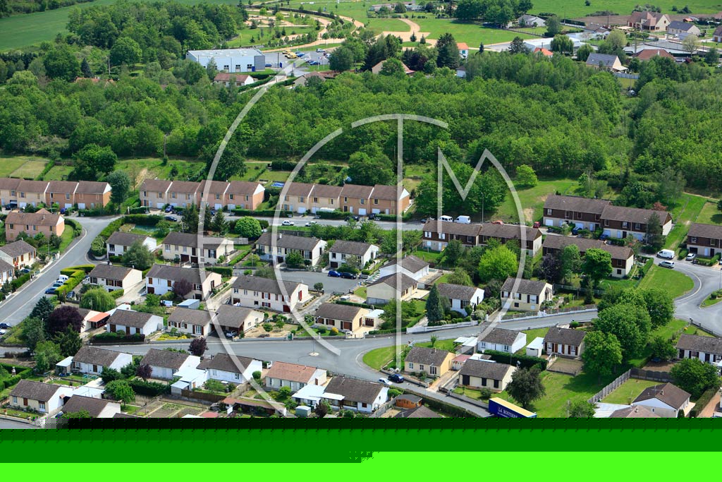 Photo arienne de Domrat (Bressolles)