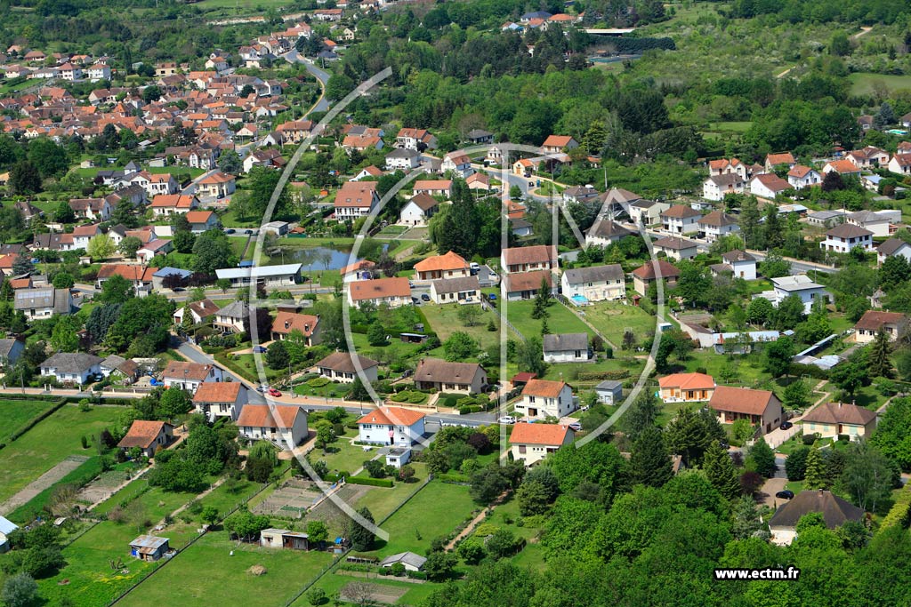 Photo arienne de Domrat (Saint-Jacques)