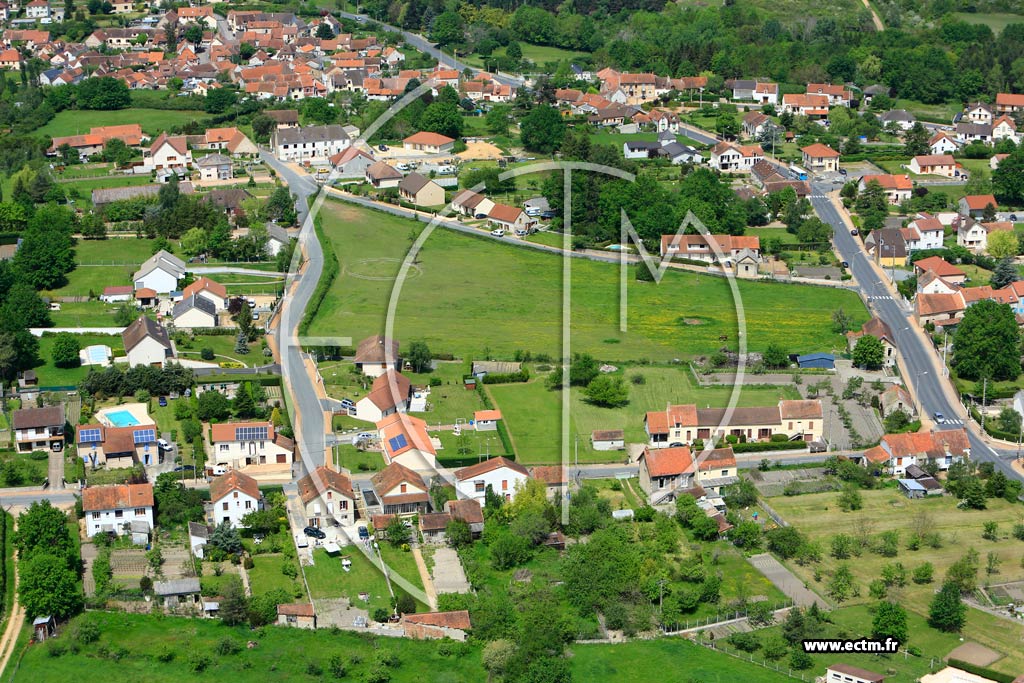 Photo arienne de Domrat (Saint-Jacques)