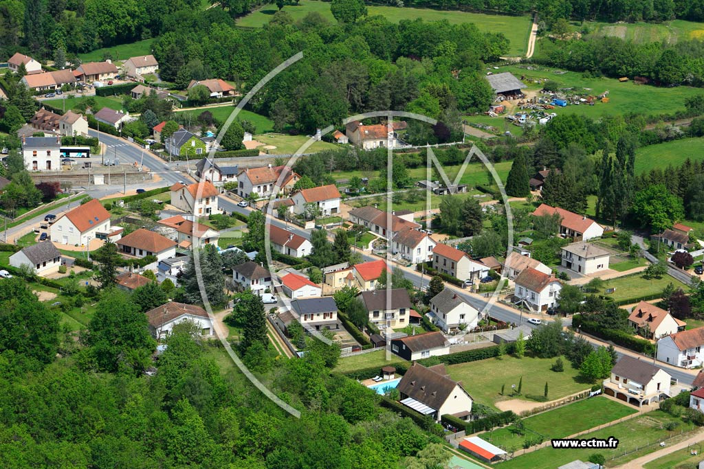 Photo arienne de Domrat (Voreilles)