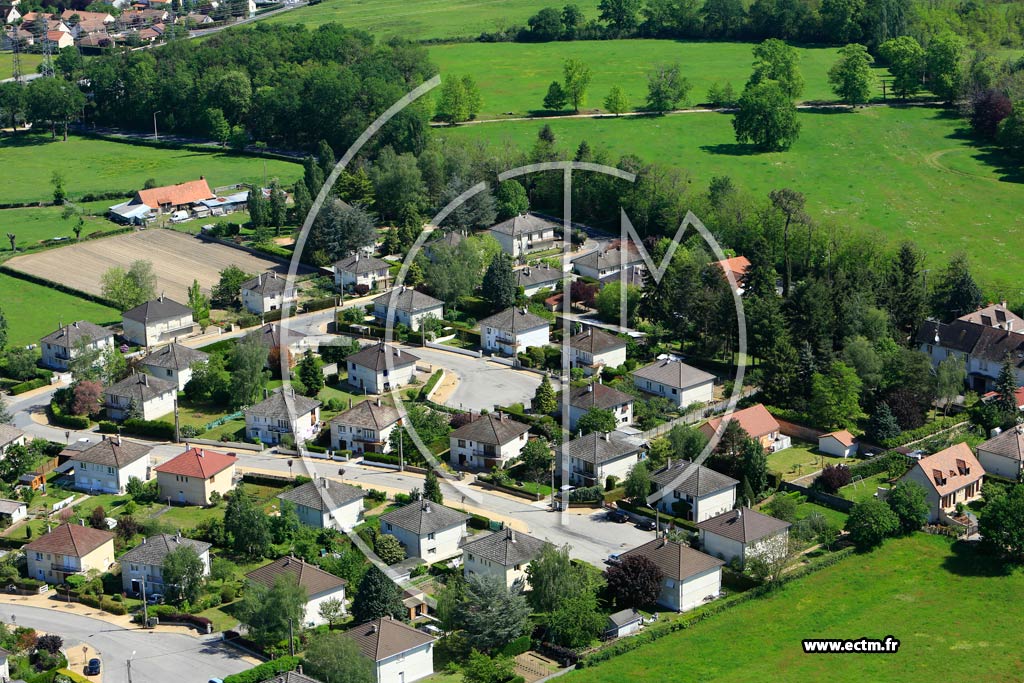 Photo arienne de Lavault-Sainte-Anne (Chteaubrun)