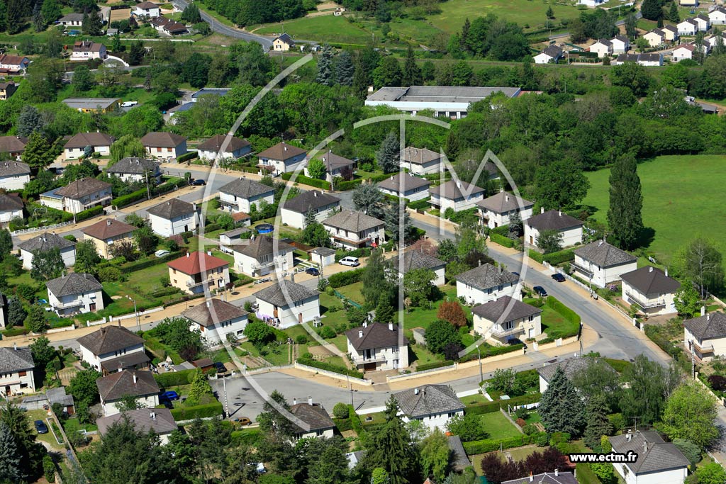 Photo arienne de Lavault-Sainte-Anne (Chteaubrun)