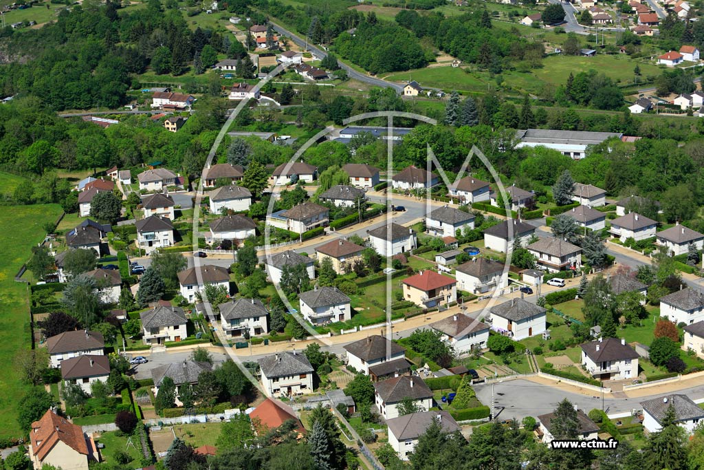 Photo arienne de Lavault-Sainte-Anne (Chteaubrun)