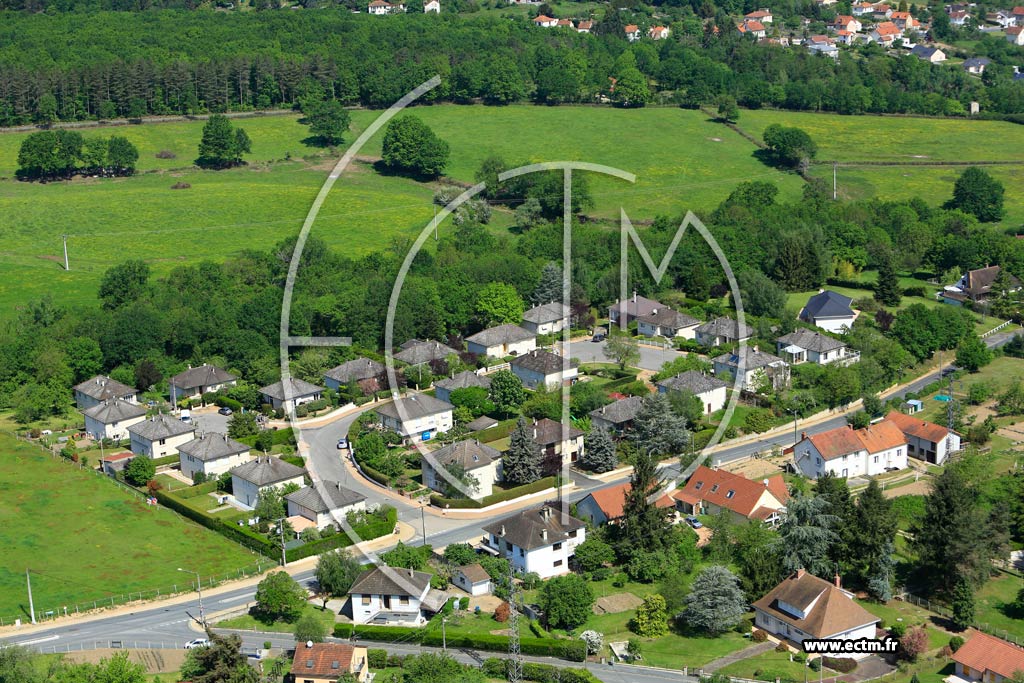 Photo arienne de Lavault-Sainte-Anne (Le Theil)