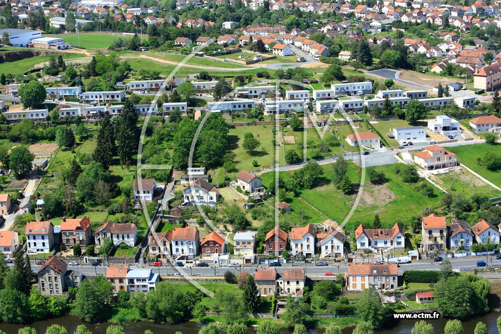 Photo arienne de Montluon (La Caserne-Les Guineberts)