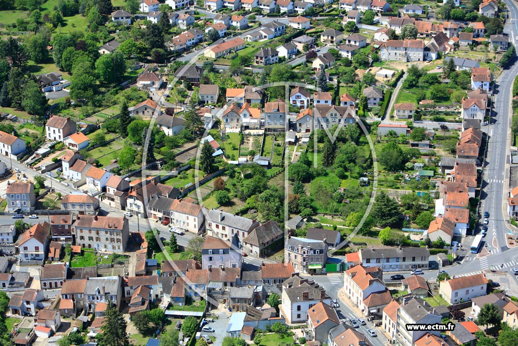 Photo arienne de Montluon (Les les Buffon)