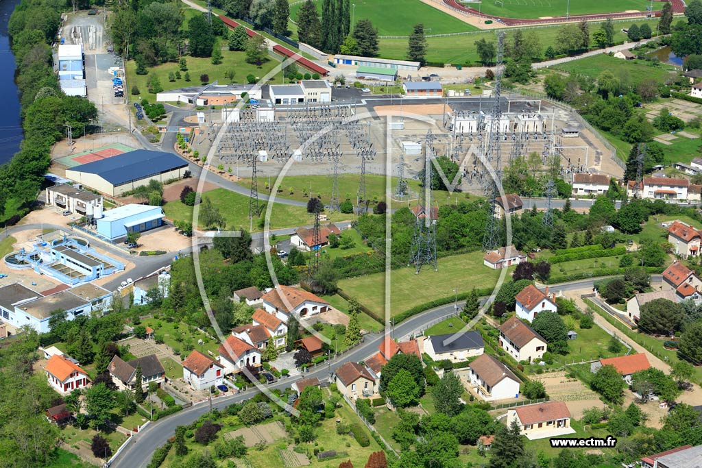 Photo arienne de Montluon (Saint Jean)