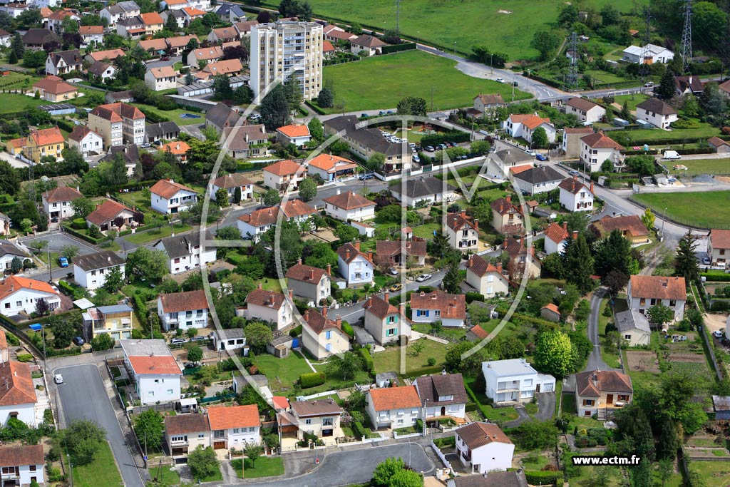 Photo arienne de Montluon (Saint Jean)
