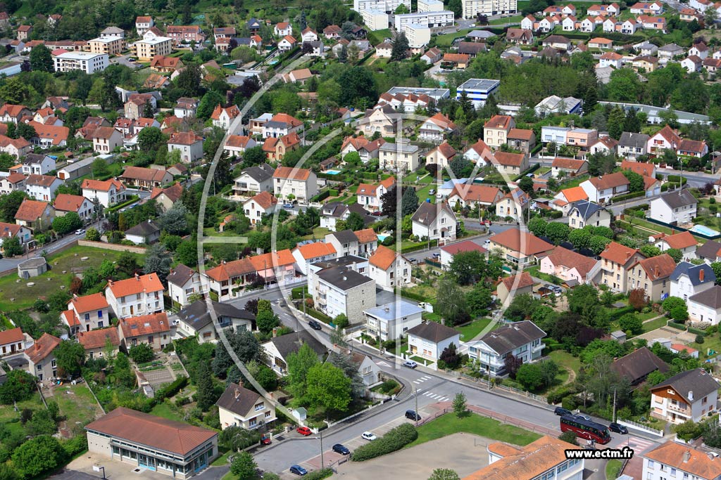 Photo arienne de Montluon (Saint Jean)
