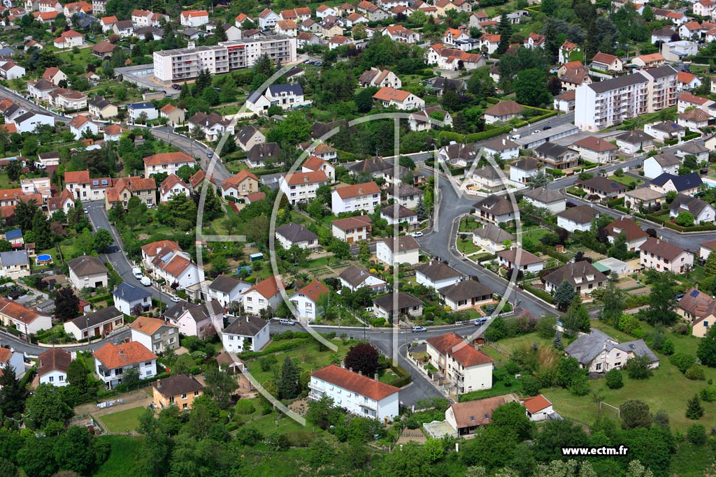 Photo arienne de Montluon (Saint Jean)