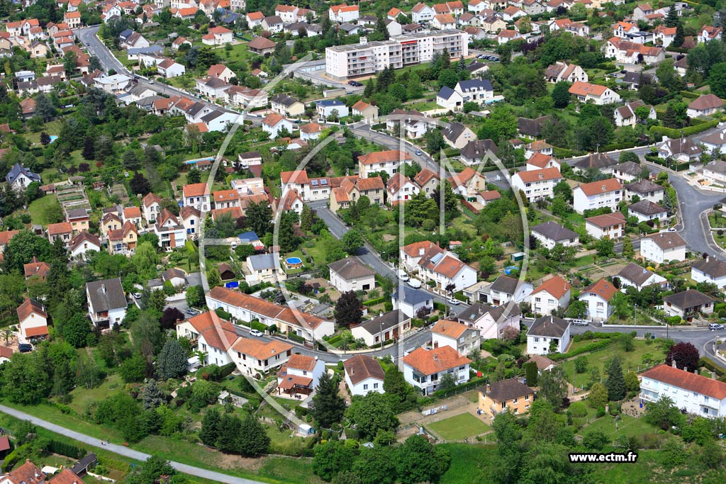 Photo arienne de Montluon (Saint Jean)