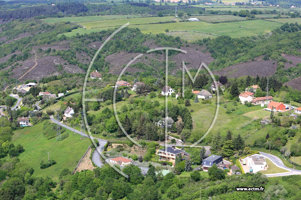 Photo arienne de Montluon (Chtelard-La Verne-Nerdre)