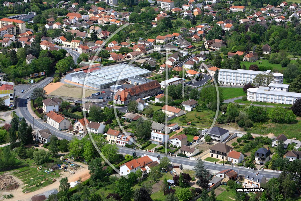 Photo arienne de Montluon (Montgacher-Cordeliers)