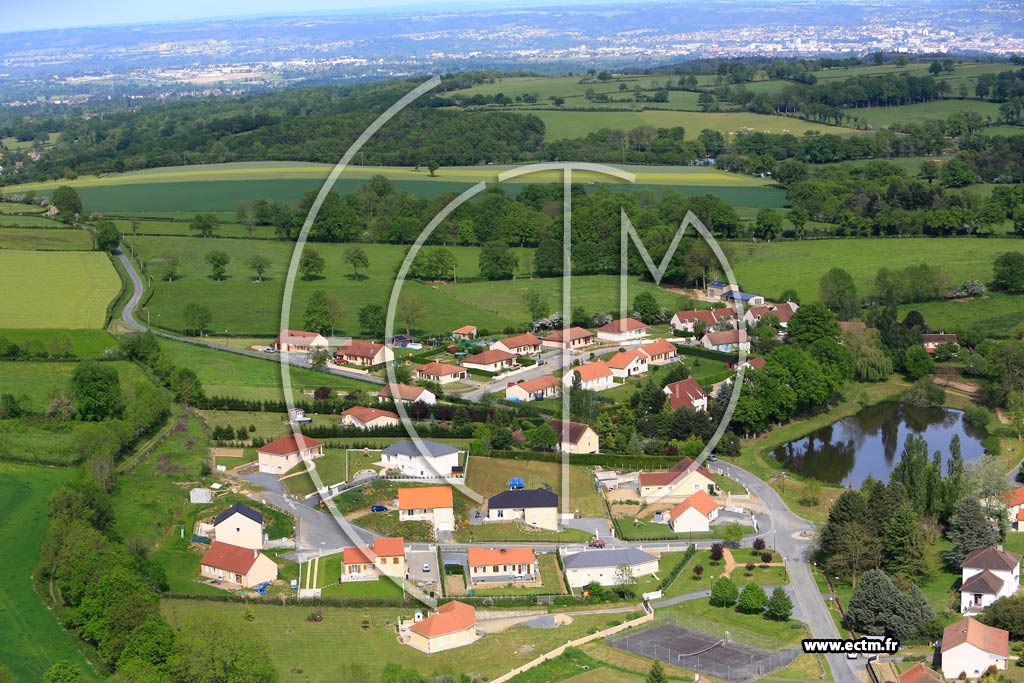 Photo arienne de Saint-Martinien