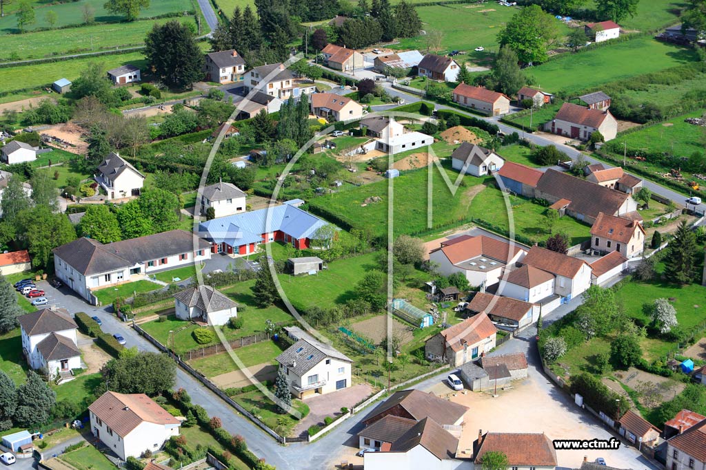 Photo arienne de Saint-Martinien
