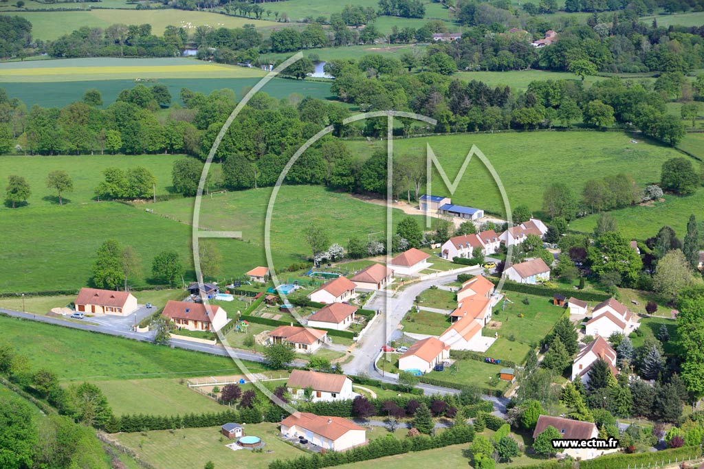 Photo arienne de Saint-Martinien