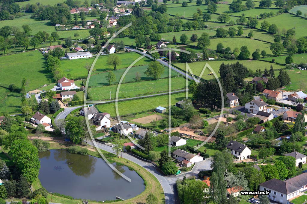 Photo arienne de Saint-Martinien
