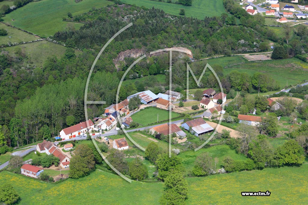 Photo arienne de Saint-Martinien (La Chapelle)