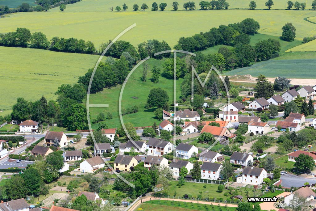 Photo arienne de Saint-Victor