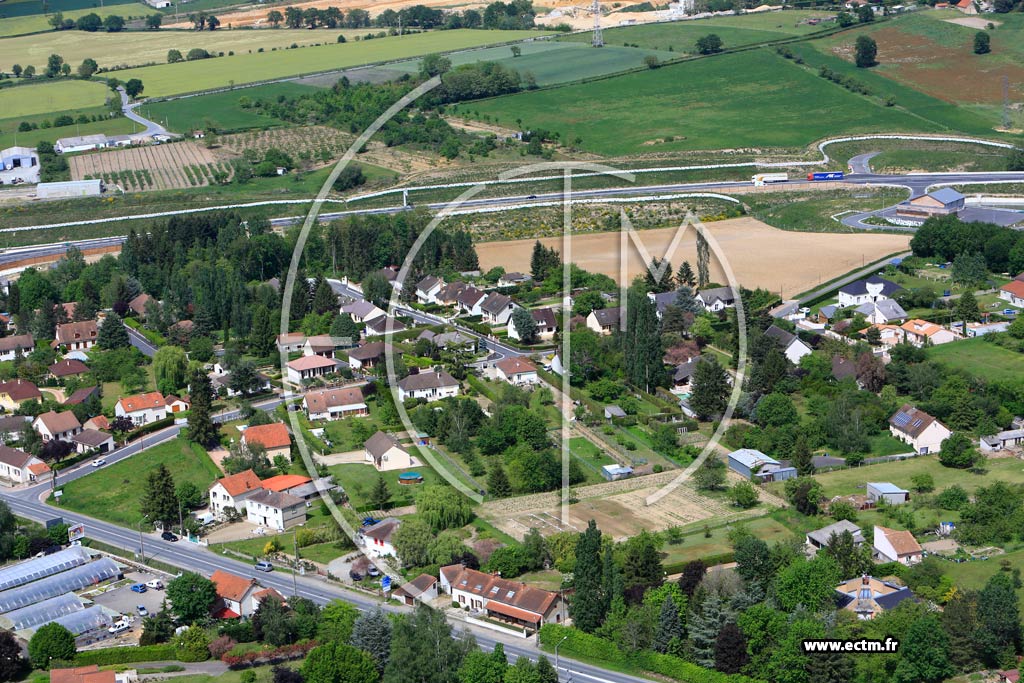 Photo arienne de Saint-Victor (Bel Air)