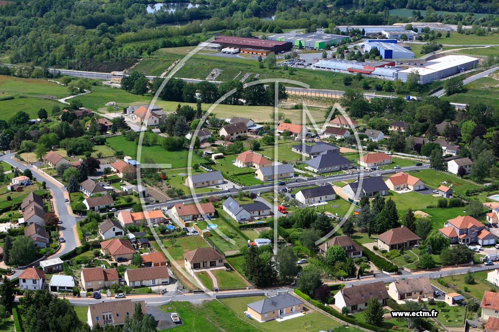 Photo arienne de Saint-Victor (Bel Air)