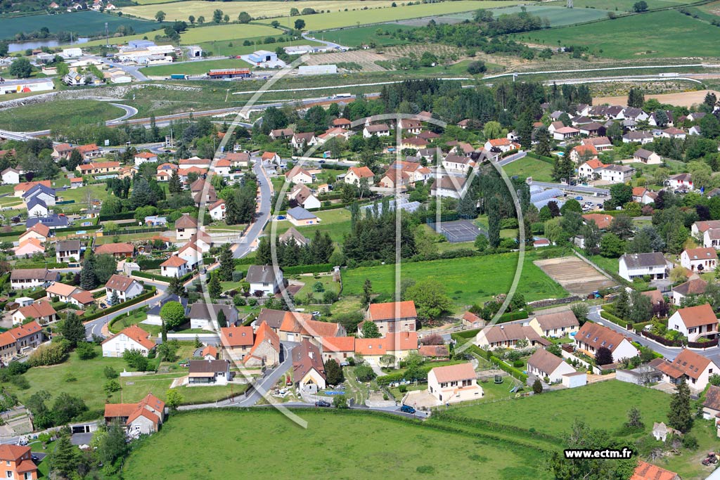 Photo arienne de Saint-Victor (Bel Air)