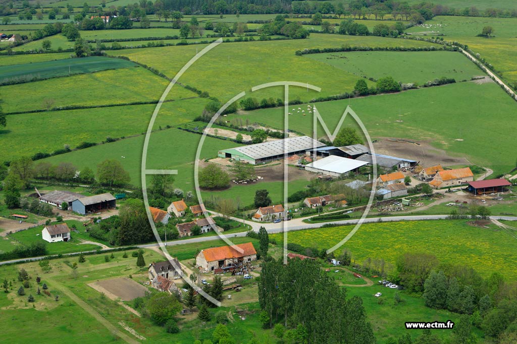 Photo arienne de Vaux (Argentires)