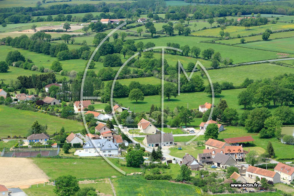 Photo arienne de Vaux (Les Crozardais)