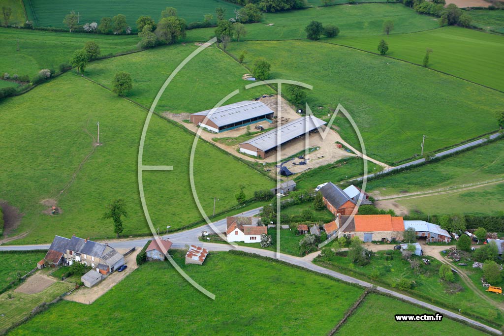 Photo arienne de Viersat