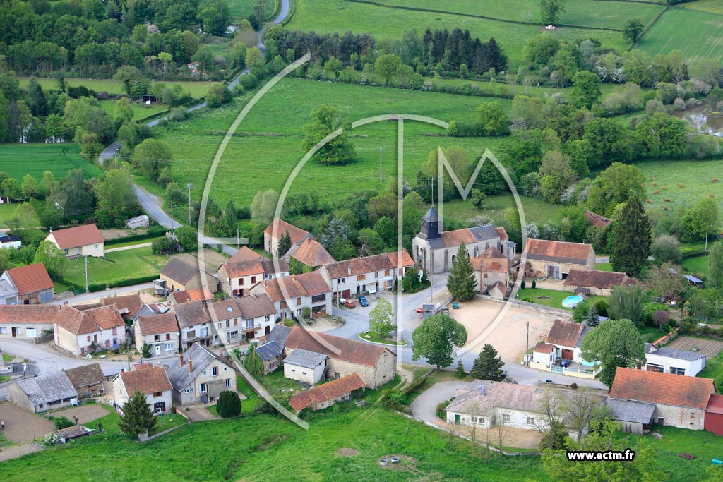 Photo arienne de Viersat