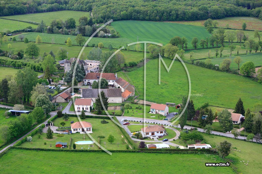 Photo arienne de Viersat