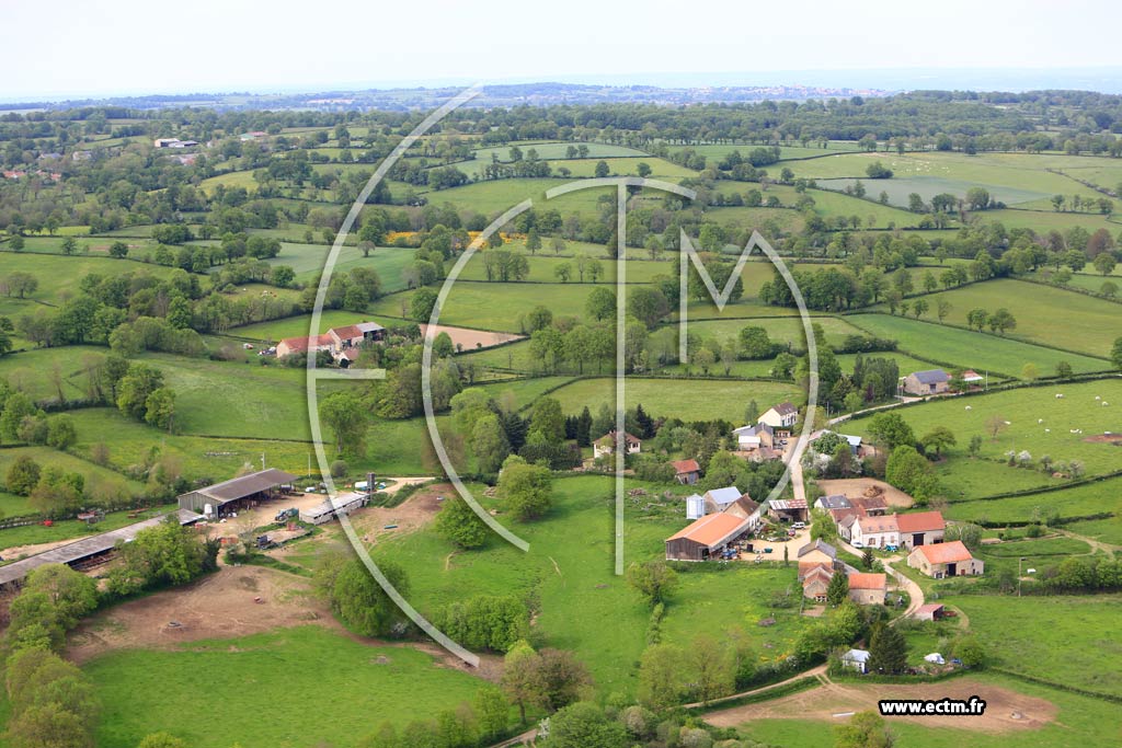 Photo arienne de Viersat (Montliard)