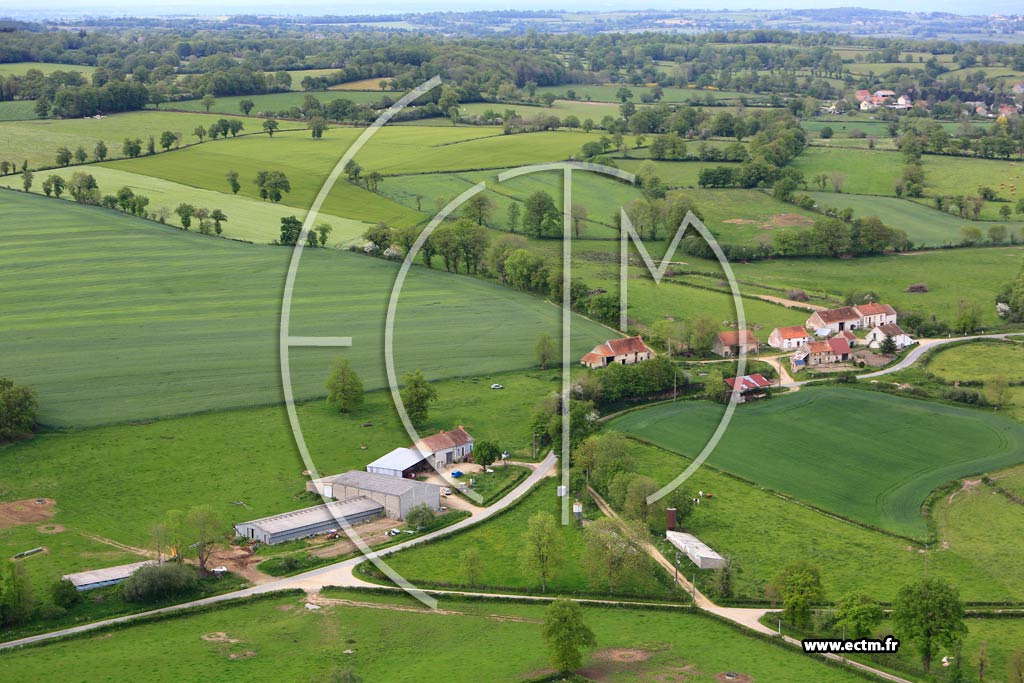 Photo arienne de Viersat (Srezat)