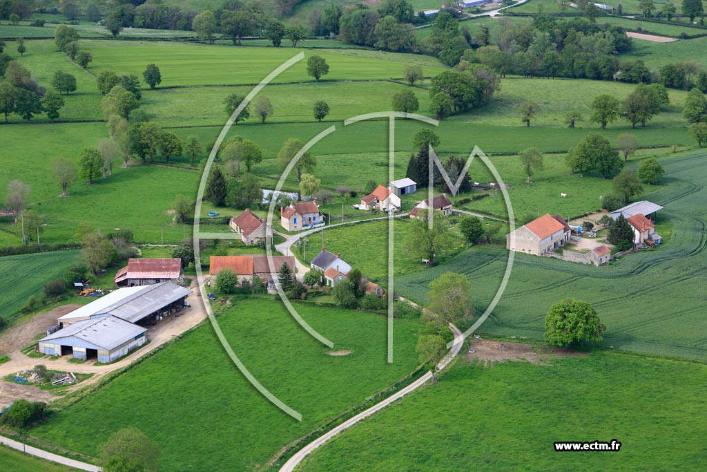 Photo arienne de Viersat (Vallires)