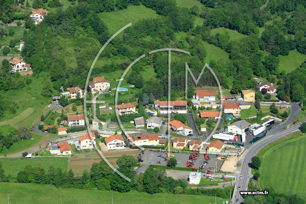 Photo arienne de Espaly-Saint-Marcel (La Tarine)