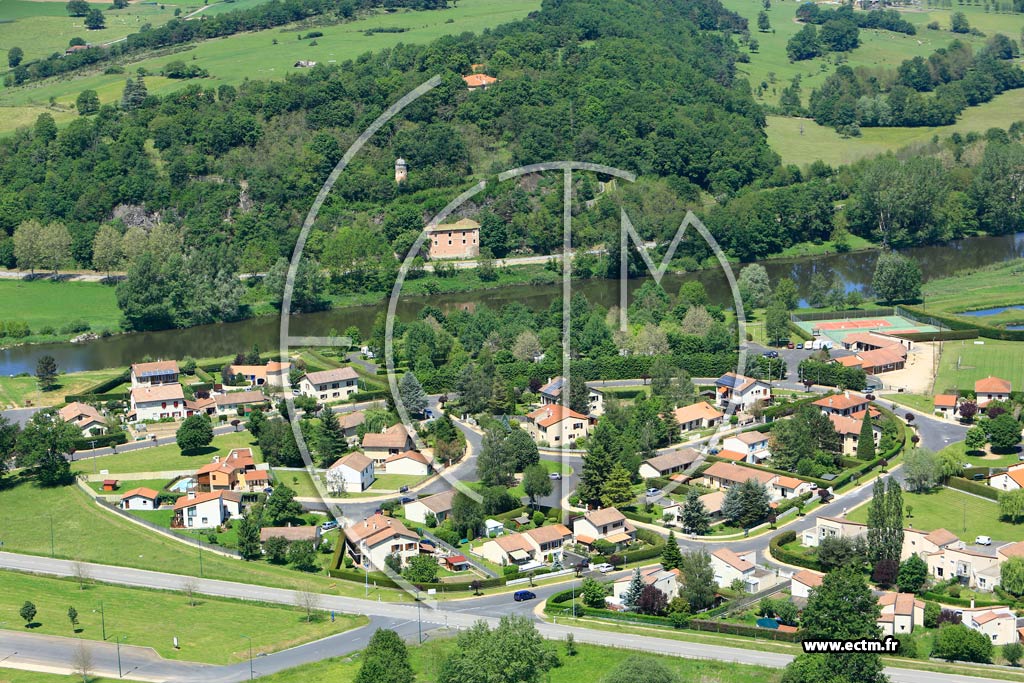 Photo arienne de Lavote-sur-Loire (Les Longes)