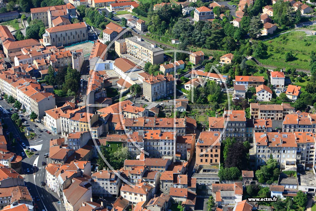 Photo arienne de Le Puy-en-Velay