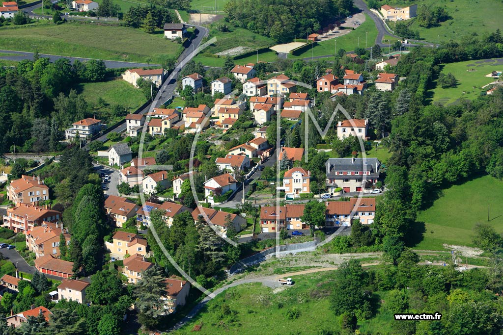 Photo arienne de Le Puy-en-Velay