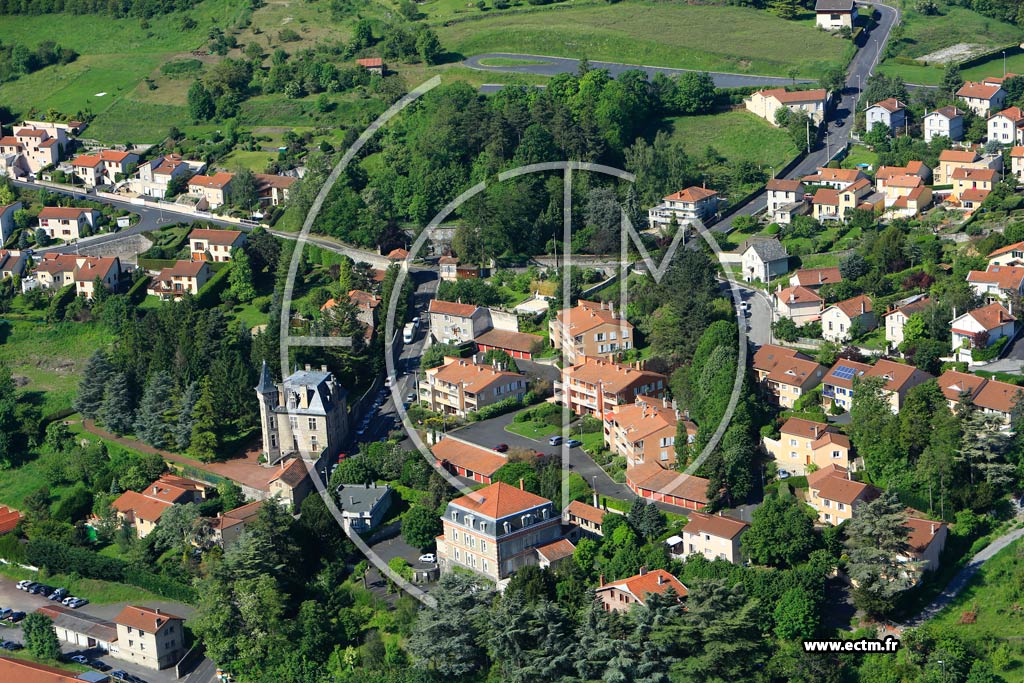 Photo arienne de Le Puy-en-Velay