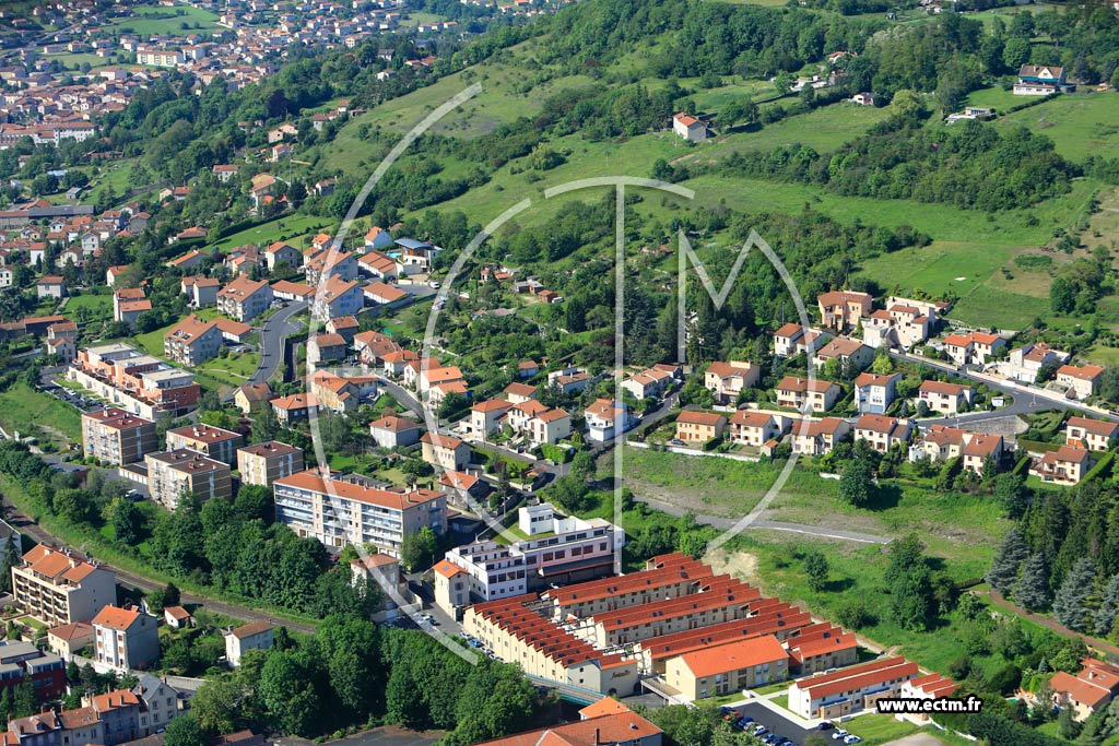 Photo arienne de Le Puy-en-Velay