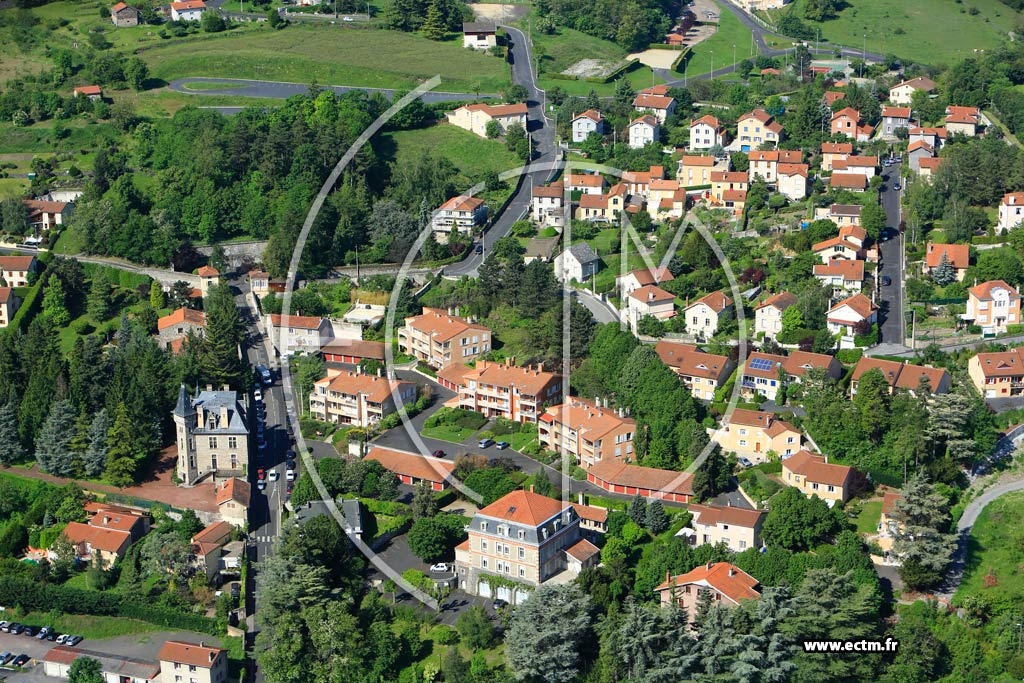 Photo arienne de Le Puy-en-Velay