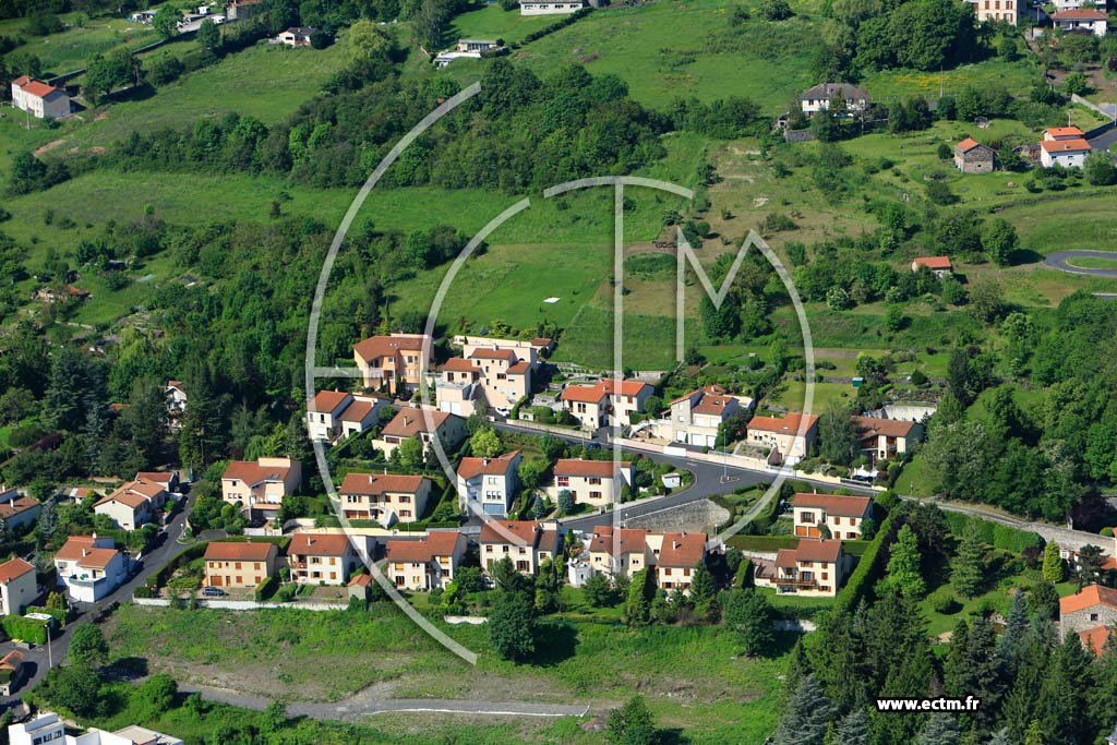 Photo arienne de Le Puy-en-Velay