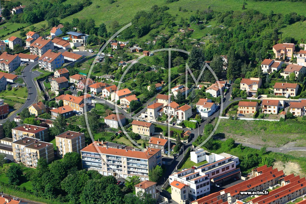 Photo arienne de Le Puy-en-Velay