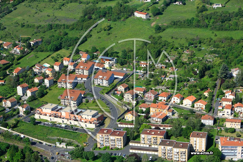 Photo arienne de Le Puy-en-Velay