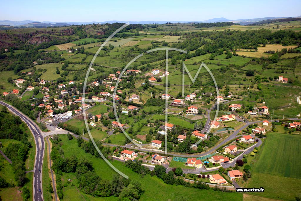 Photo arienne de Polignac (Bonne Garde)