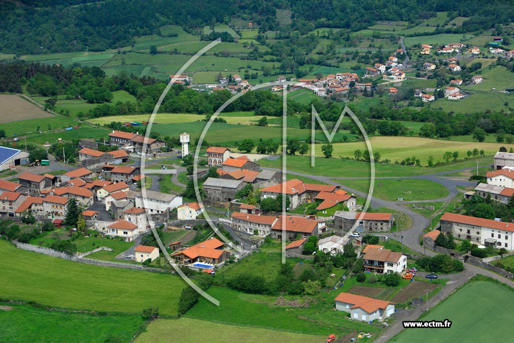 Photo arienne de Polignac (Chambeyrac)