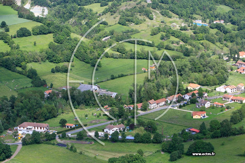 Photo arienne de Rosires (Les Granges)